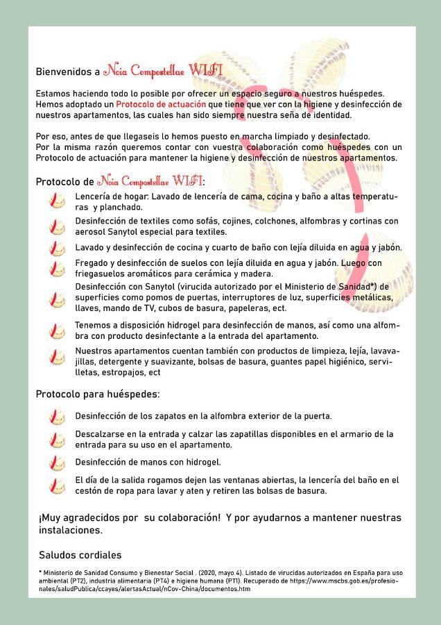 Apartment Compostellae. Wifi *